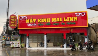 BẢNG HIỆU MẮT KÍNH CHỮ MICA NỔI SÁNG MẶT