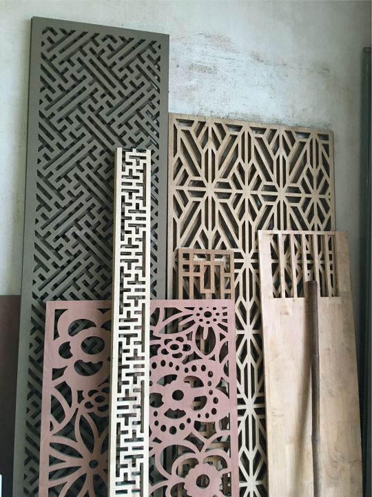 cắt hoa văn cnc cưới hỏi, gia công cắt cnc hoa văn, dịch vụ cắt cnc hoa văn, cnc hoa văn vách ngăn ván mdf