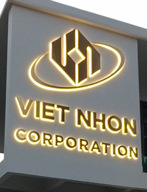biển quảng cáo công ty, biển hiệu công ty, xưởng quảng cáo ngọc lâm 0909506500
