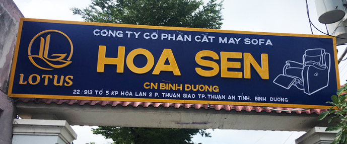 biển quảng cáo công ty, biển hiệu công ty, xưởng quảng cáo ngọc lâm 0909506500