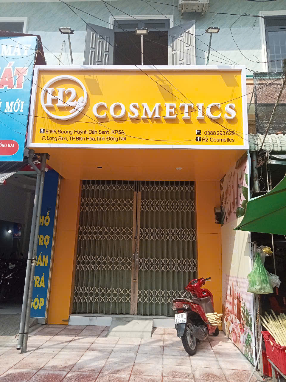 bảng hiệu mỹ phẩm, bảng hiệu cometic, bảng quảng cáo mỹ phẩm, bảng hiệu cửa hàng mỹ phẩm