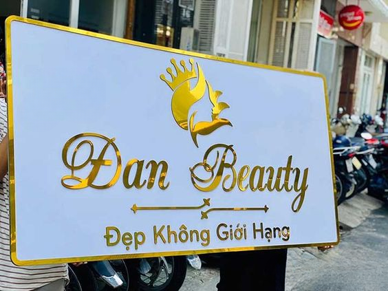 bảng hiệu nail, bảng hiệu spa, bảng hiệu nối mi, xưởng gia công quảng cáo