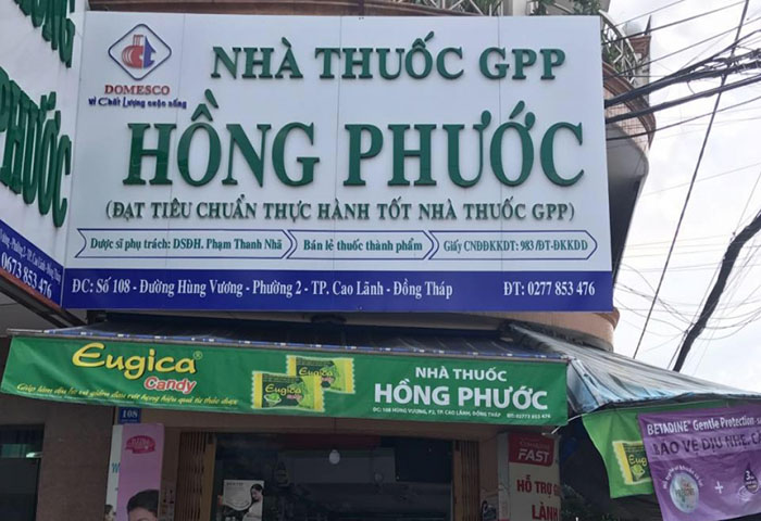 bảng hiệu nhà thuốc, bảng hiệu quầy thuốc, hộp đèn nhà thuốc, giá rẻ