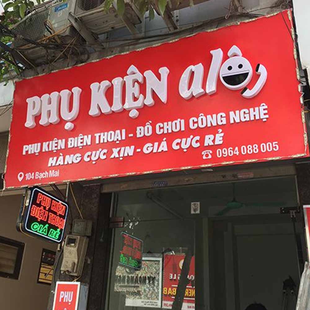 bảng hiệu quảng cáo điện thoại, bảng quảng cáo đồng nai, bảng cửa hàng điện thoại, bảng hiệu mica chữ nổi