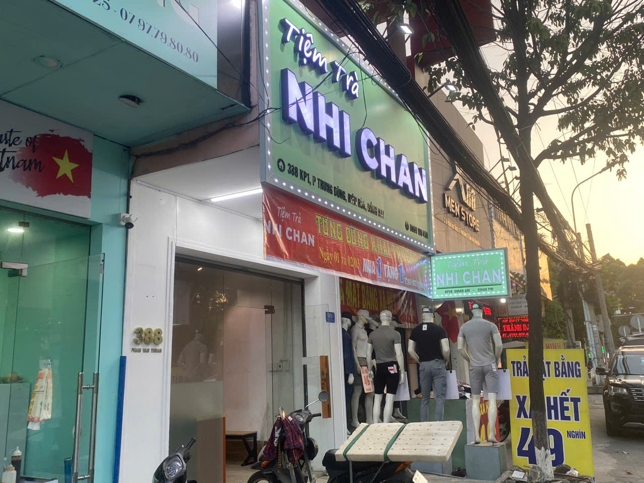 bảng hiệu trà sữa, bảng hiệu trà sữa ăn vặt, xe trà sữa, hộp đèn trà sữa xưởng gia công quảng cáo ngọc lâm