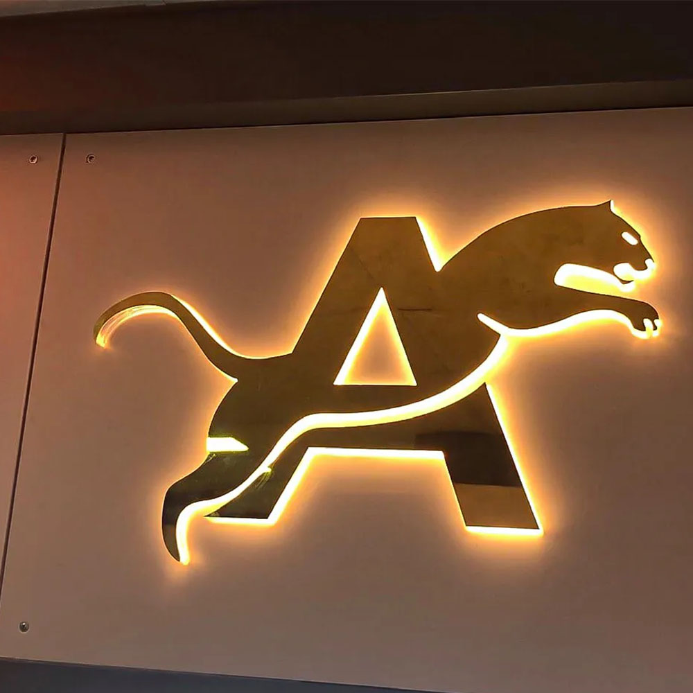 chữ nổi led hắt sáng chân, logo led hắt sáng chân, chữ nổi âm đèn led hắt sáng chân, chữ nổi hắt ánh sáng trắng