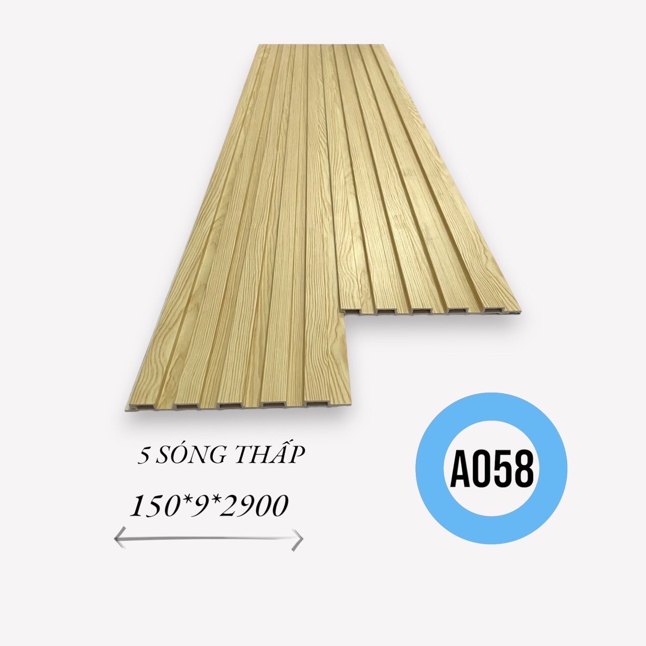 lam 5 sóng thấp A058, lam sóng ốp tường Trảng Dài Biên Hòa Đồng Nai, lam sóng giá sỉ - lẻ