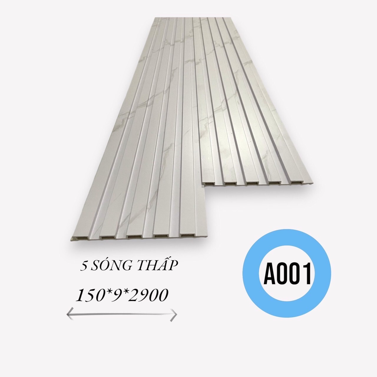 lam 5 sóng thấp A001, lam sóng ốp tường Trảng Dài Biên Hòa Đồng Nai, lam sóng giá sỉ - lẻ