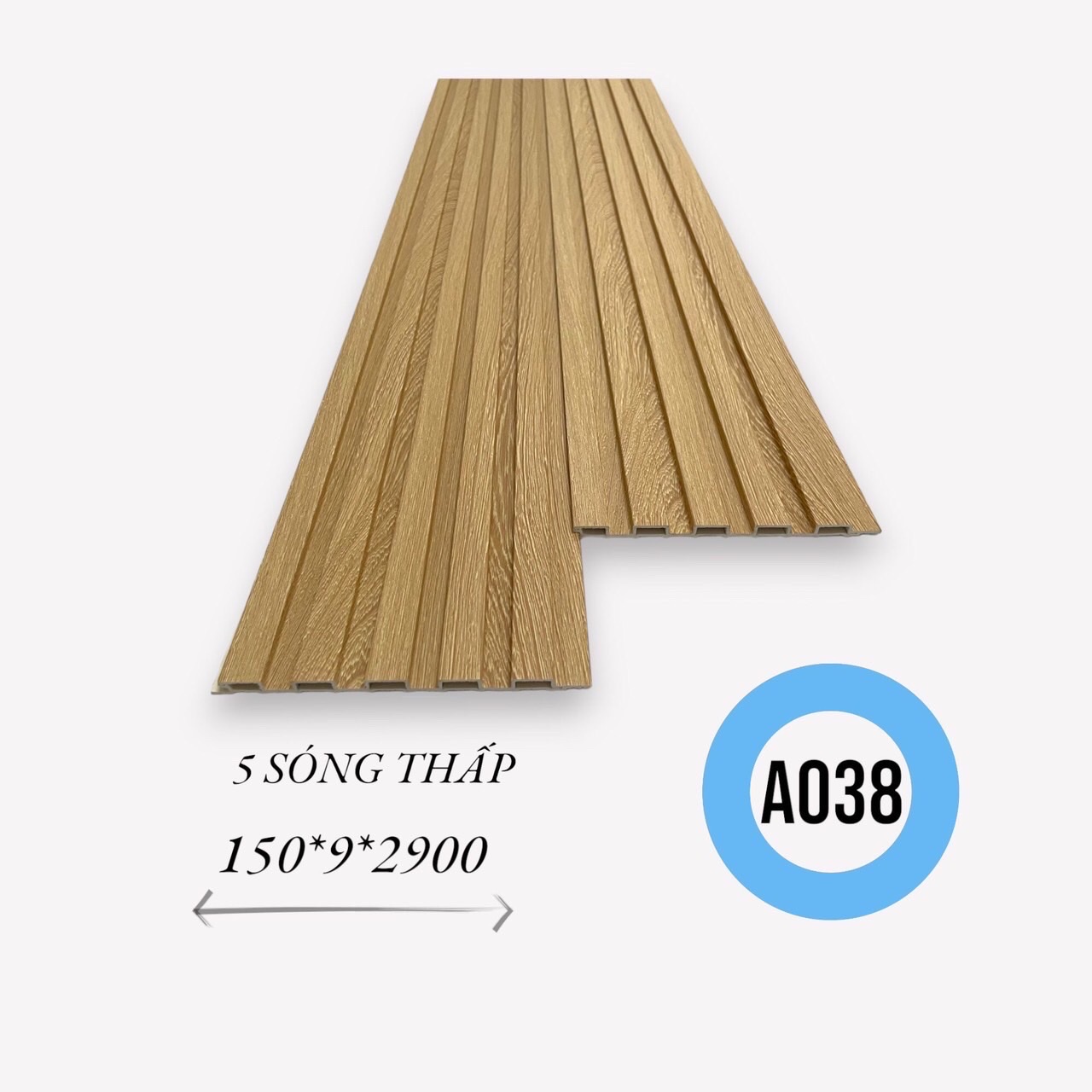 lam 5 sóng thấp A038, lam sóng ốp tường Trảng Dài Biên Hòa Đồng Nai, lam sóng giá sỉ - lẻ