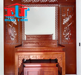 Vách ốp tường phòng thờ giá rẻ Trảng Dài, Biên Hòa, Đồng Nai