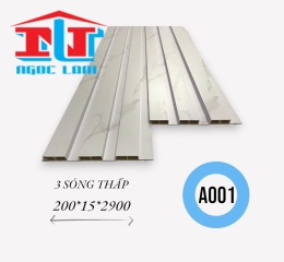 TẤM ỐP NHỰA LAM SÓNG - 3 SÓNG THẤP 