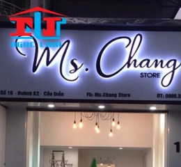 Bảng Hiệu quảng cáo đèn hắt chân