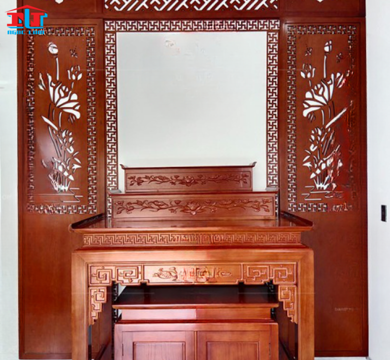 Vách ốp tường phòng thờ giá rẻ Trảng Dài, Biên Hòa, Đồng Nai
