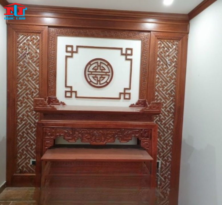 Vách ốp tường phòng thờ giá rẻ Trảng Dài, Biên Hòa, Đồng Nai