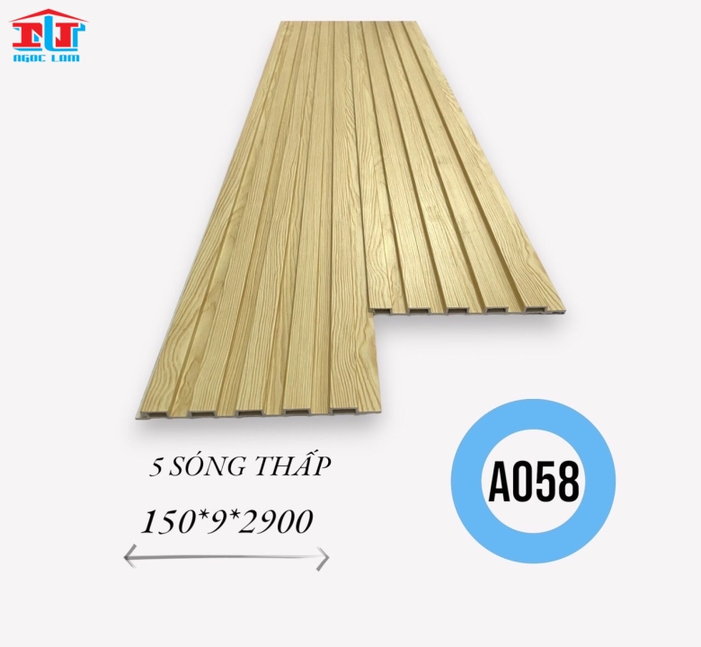 TẤM ỐP NHỰA LAM SÓNG - 5 SÓNG THẤP