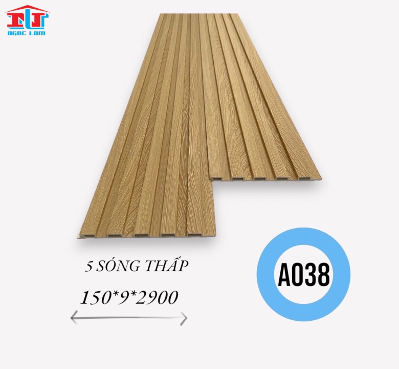 TẤM ỐP NHỰA LAM SÓNG - 5 SÓNG THẤP