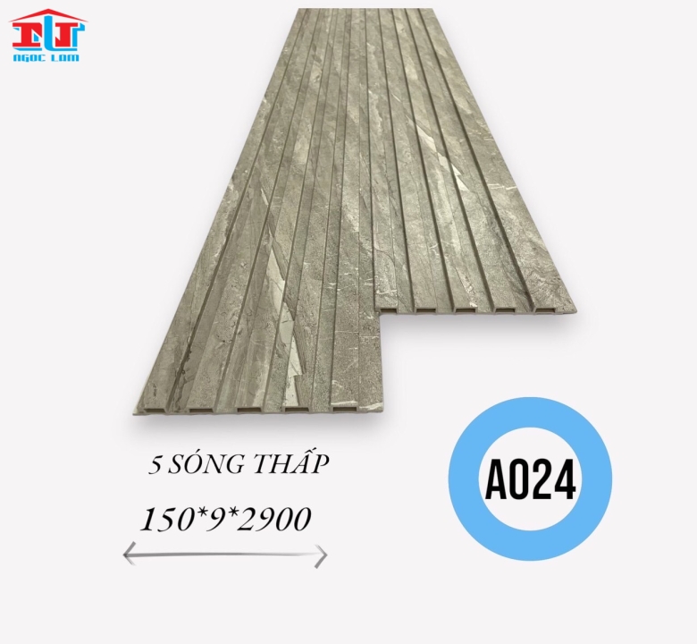 TẤM ỐP NHỰA LAM SÓNG - 5 SÓNG THẤP