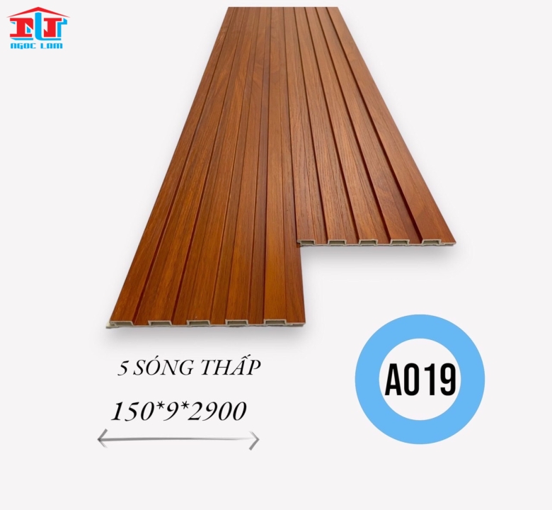 TẤM ỐP NHỰA LAM SÓNG - 5 SÓNG THẤP
