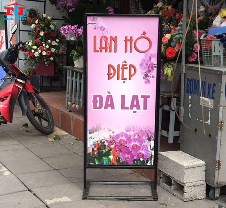 NHỮNG MẪU BẢNG QUẢNG CÁO ĐỨNG 1 MẶT - 2 MẶT ĐẸP GIÁ RẺ ĐƠN GIẢN THU HÚT KHÁCH