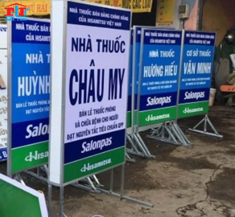 NHỮNG MẪU BẢNG QUẢNG CÁO ĐỨNG 1 MẶT - 2 MẶT ĐẸP GIÁ RẺ ĐƠN GIẢN THU HÚT KHÁCH