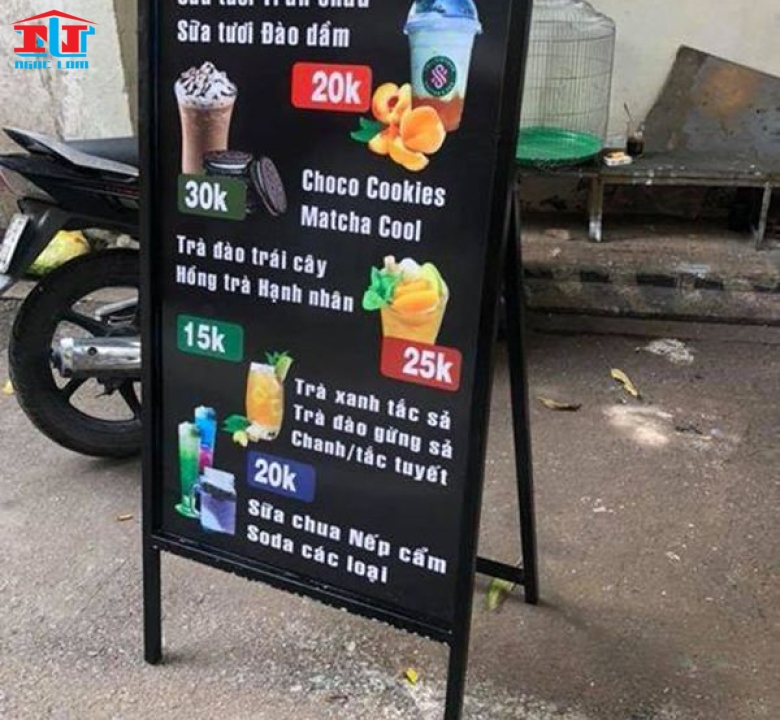 NHỮNG MẪU BẢNG QUẢNG CÁO ĐỨNG 1 MẶT - 2 MẶT ĐẸP GIÁ RẺ ĐƠN GIẢN THU HÚT KHÁCH
