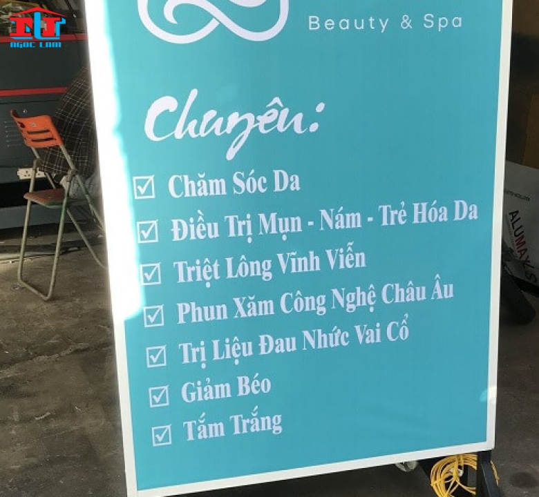 NHỮNG MẪU BẢNG QUẢNG CÁO ĐỨNG 1 MẶT - 2 MẶT ĐẸP GIÁ RẺ ĐƠN GIẢN THU HÚT KHÁCH