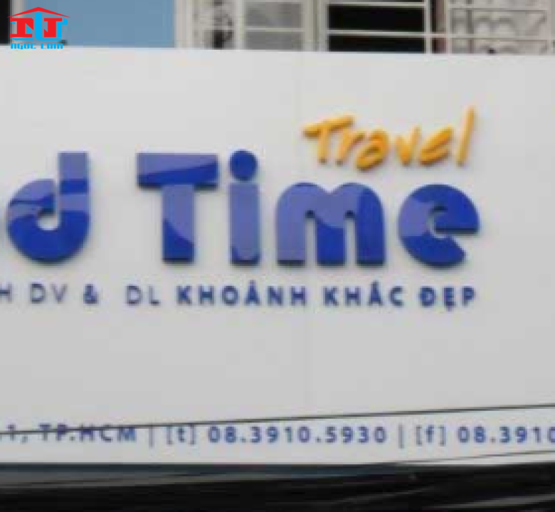Bảng Hiệu Dịch Vụ Du Lịch Đẹp - Sang - Xịn - Ấn Tượng Nhất - Lôi Cuốn Nhất