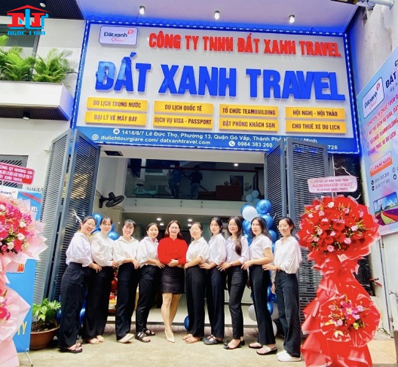 Bảng Hiệu Dịch Vụ Du Lịch Đẹp - Sang - Xịn - Ấn Tượng Nhất - Lôi Cuốn Nhất