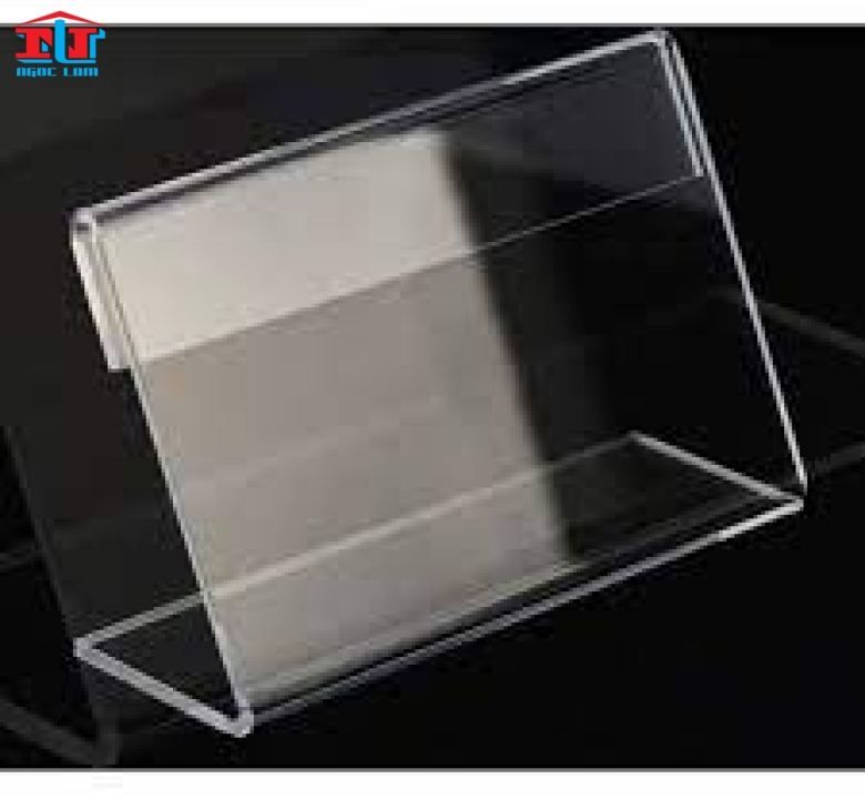 Kệ Mica để bàn - Kệ mica treo tường - Menu Mica A6