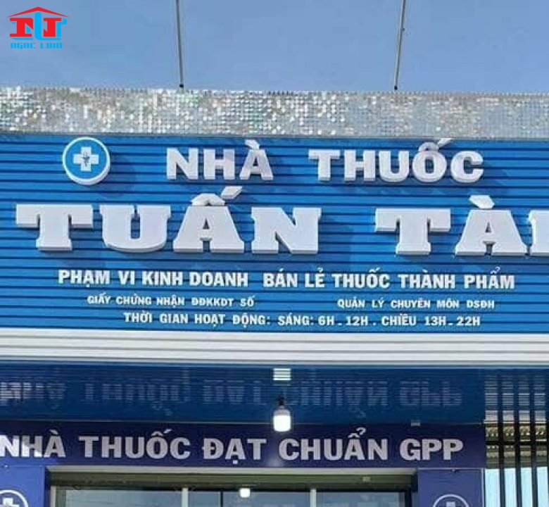 Thiết kế và Thi công biển hiệu nhà thuốc đạt chuẩn GPP