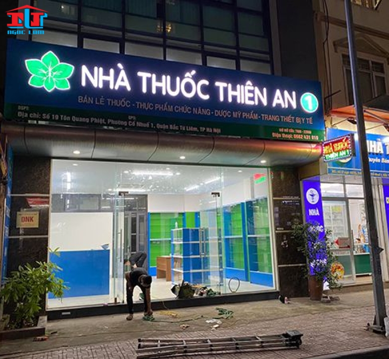Thiết kế và Thi công biển hiệu nhà thuốc đạt chuẩn GPP