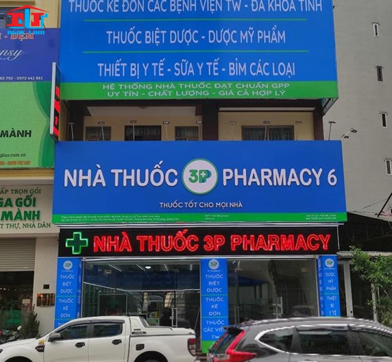 Thiết kế và Thi công biển hiệu nhà thuốc đạt chuẩn GPP