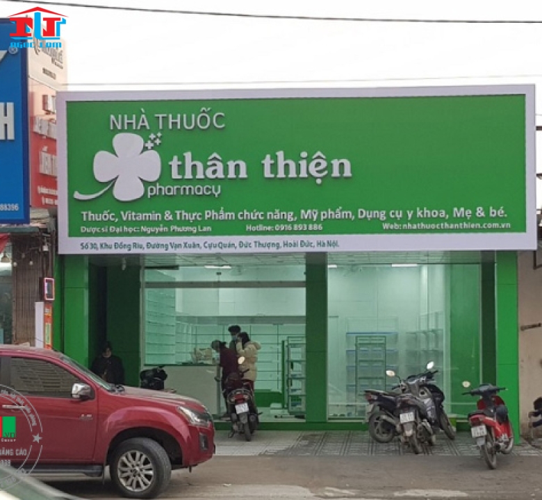 Thiết kế và Thi công biển hiệu nhà thuốc đạt chuẩn GPP