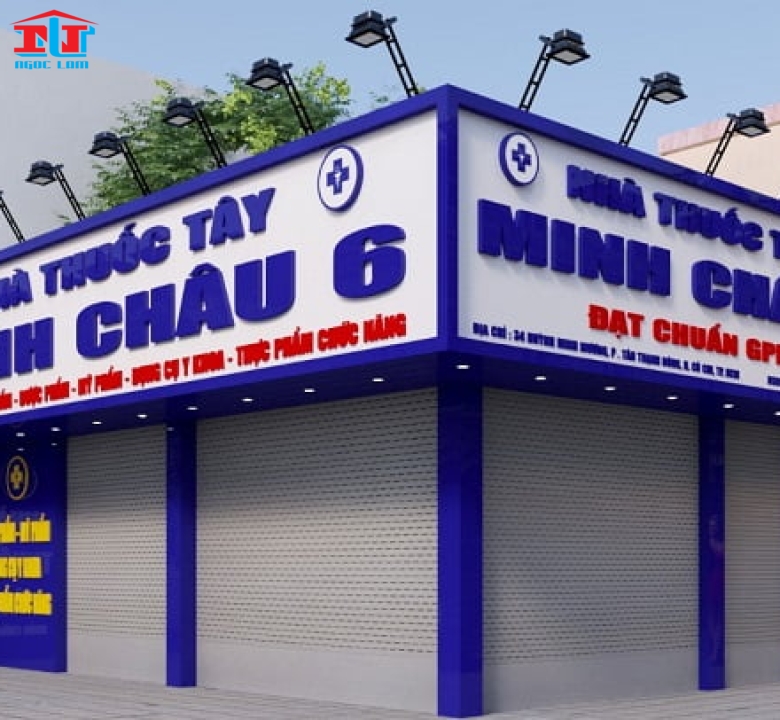 Thiết kế và Thi công biển hiệu nhà thuốc đạt chuẩn GPP