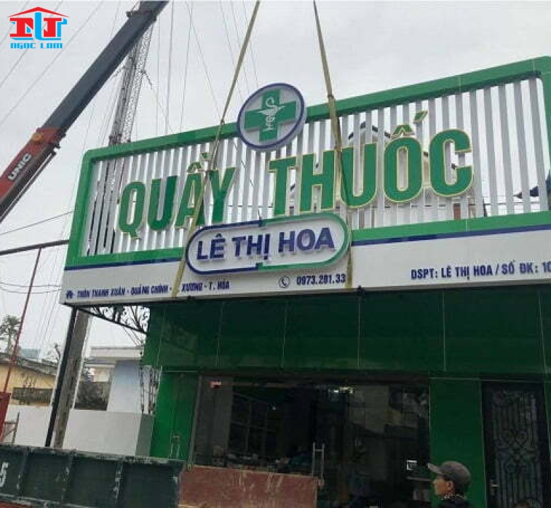 Thiết kế và Thi công biển hiệu nhà thuốc đạt chuẩn GPP