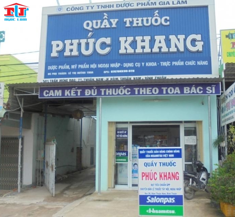 Thiết kế và Thi công biển hiệu nhà thuốc đạt chuẩn GPP